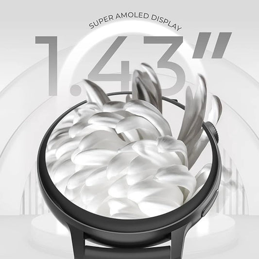 beatXP Evoke Neo 1.43” Super AMOLED Display Bluetooth Calling Smart Watch, 466 * 466px, 800 Nits, 60Hz Refresh Rate