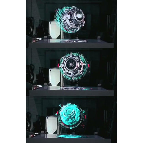 3D Holographic Advertising Machine Aerial Advertising Machine