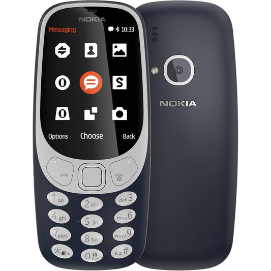Nokia 3310 Dual SIM Keypad Phone with MP3 Player