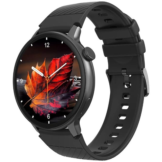 beatXP Evoke Neo 1.43” Super AMOLED Display Bluetooth Calling Smart Watch, 466 * 466px, 800 Nits, 60Hz Refresh Rate