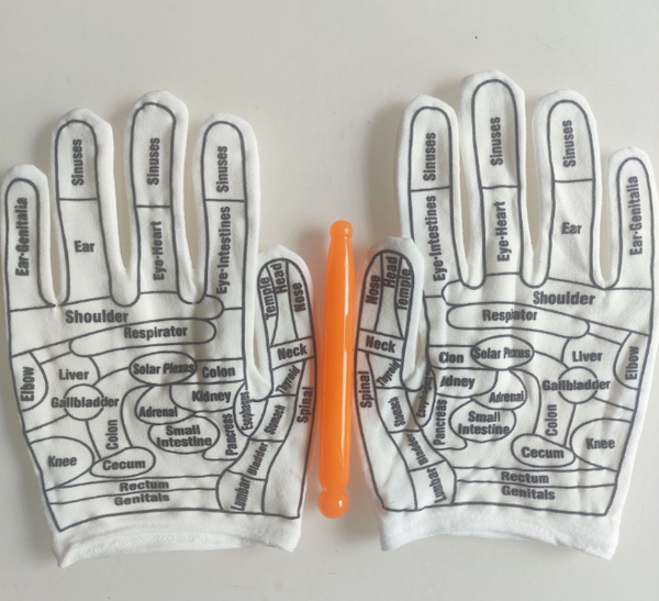 Acupressure Reflexology Hand Gloves for Women & Men