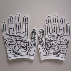 Acupressure Reflexology Hand Gloves for Women & Men