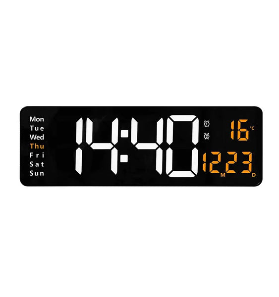 16-Inch Large Screen LED Clock