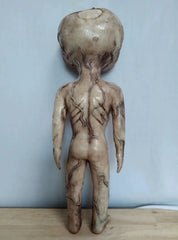 0207ba Alien Ornaments Statue Decoration Monster Halloween Novelty Alien Props UFO Theme Props Pedant