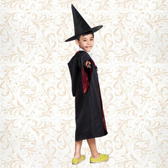 0407TA Black Hat Vampire Cos Props Harry Potter Magic Hat Halloween Headdress Witch Hat Wizard's Hat