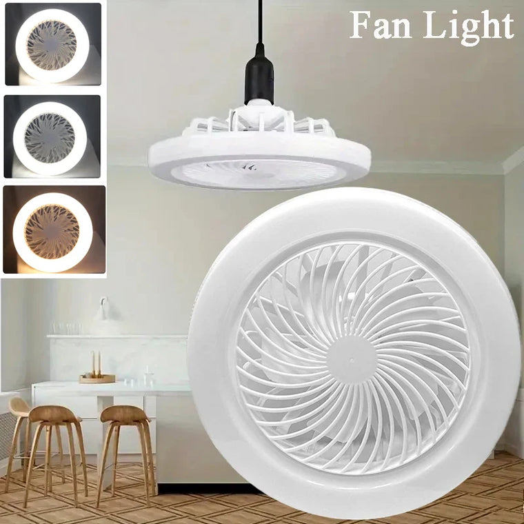 2-in-1 Three-speed Mode Remote Control LED Fan