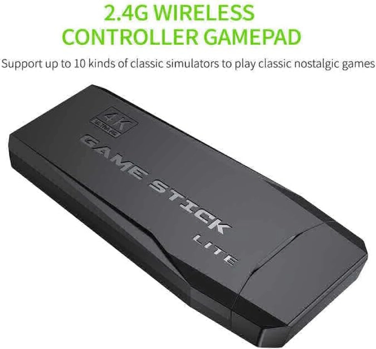 Compatible 4K ULTRA 2.4G GAME STICK