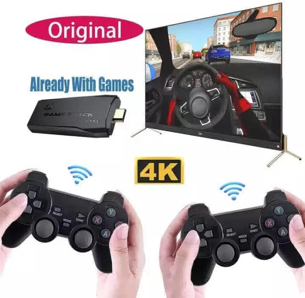 Compatible 4K ULTRA 2.4G GAME STICK