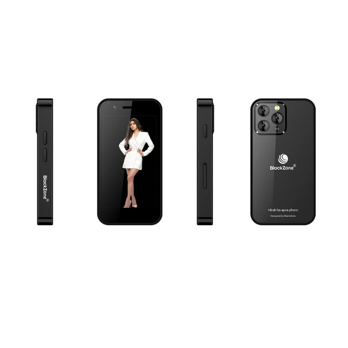 BlackZone iLite 3.0' Incell Display 3GB RAM 16 GB ROM 8 MP Triple Rear Camera